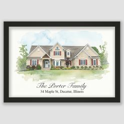 Custom Home Portrait
