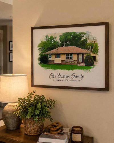 Custom Home Portrait photo review