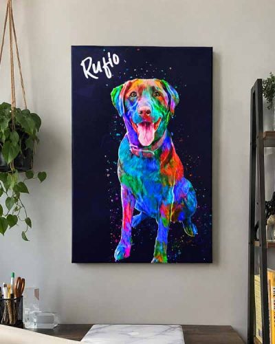 Click to view full screen Abstract Custom Pet Portrait photo review