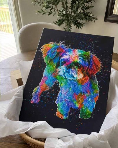 Click to view full screen Abstract Custom Pet Portrait photo review