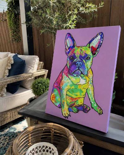 Click to view full screen Graffiti Custom Pet Portrait photo review
